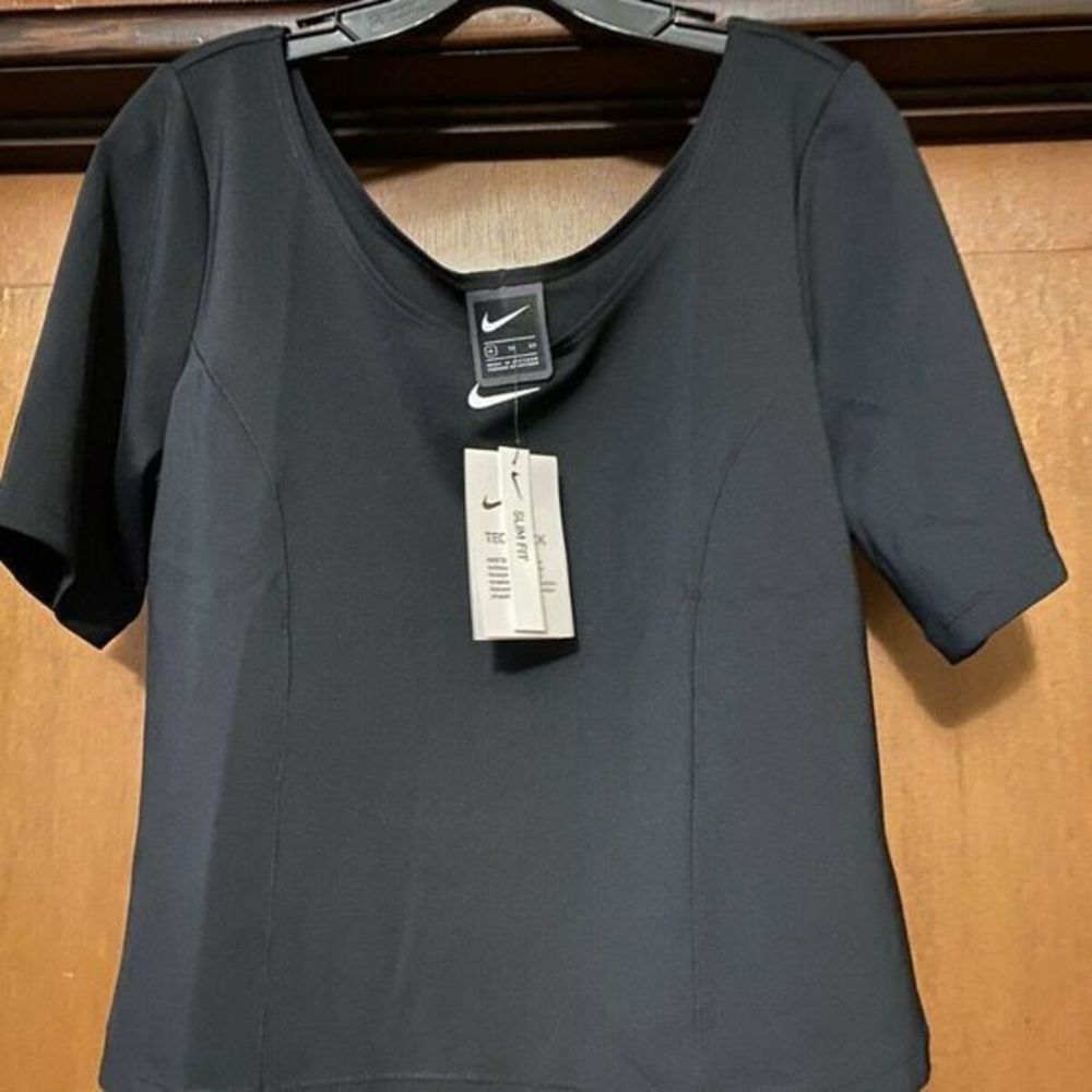NWT Nike Sportswear Tech Pack Short Sleeve Dri-fit Black Training Top Size xl